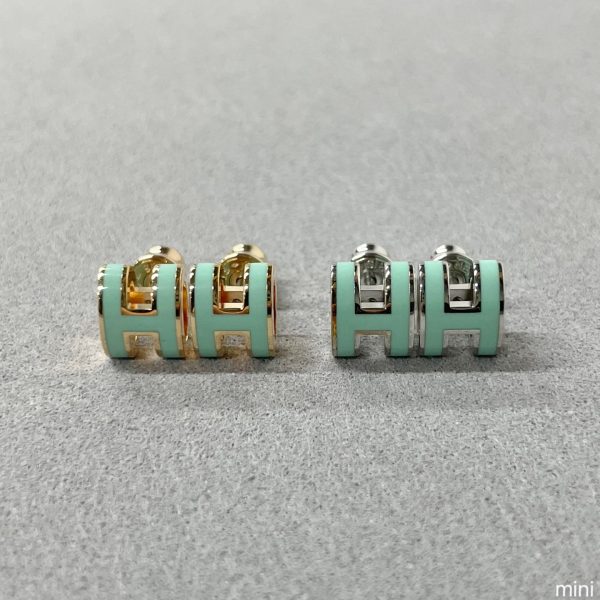 H Style Inspired Jewelry Pop H Mini Stud Earrings Collection (Premium Craftsmanship) - Image 7