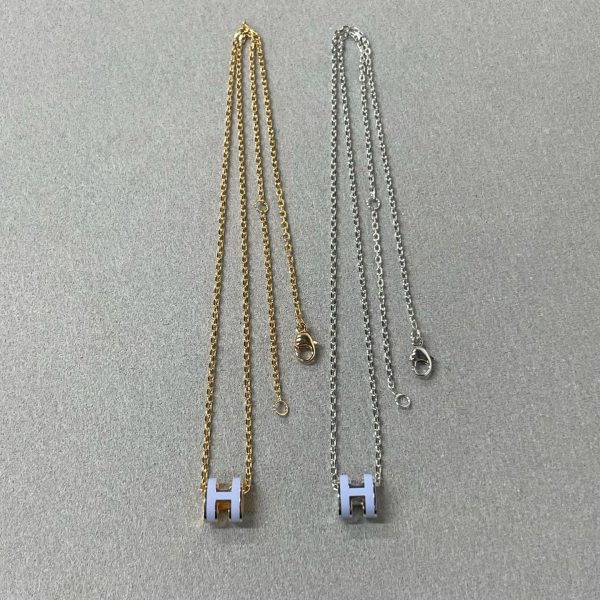 H Style Inspired Jewelry Pop H Mini Pendant Necklace Collection - Image 8
