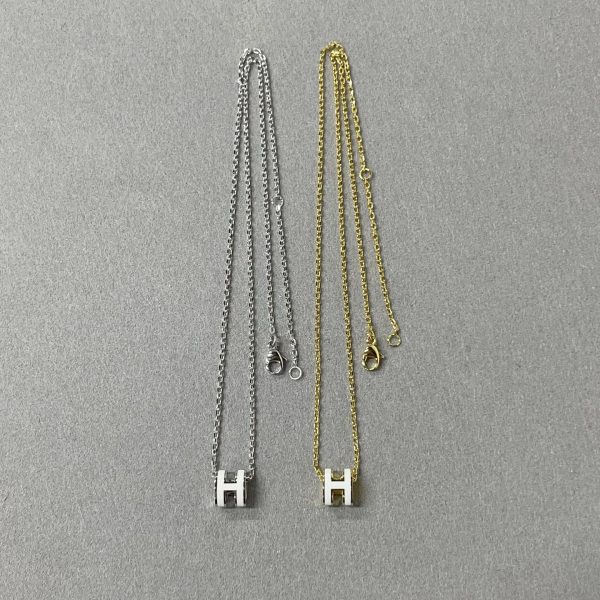H Style Inspired Jewelry Pop H Mini Pendant Necklace Collection - Image 9