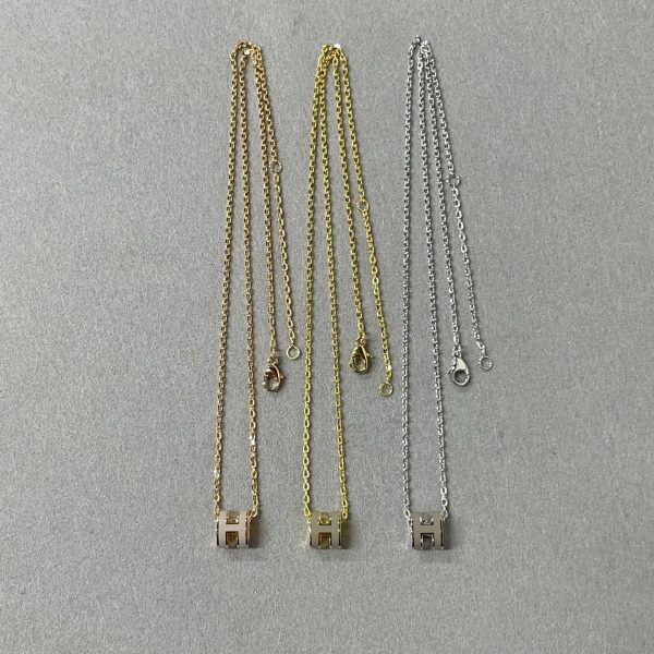 H Style Inspired Jewelry Pop H Mini Pendant Necklace Collection - Image 10
