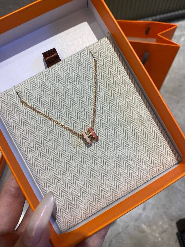 H Style Inspired Jewelry Pop H Large Pendant Necklace Collection - Image 2