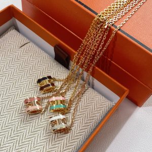 H Style Inspired Jewelry Pop H Large Pendant Necklace Collection