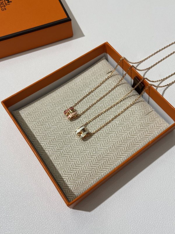 H Style Inspired Jewelry Pop H Large Pendant Necklace Collection - Image 4