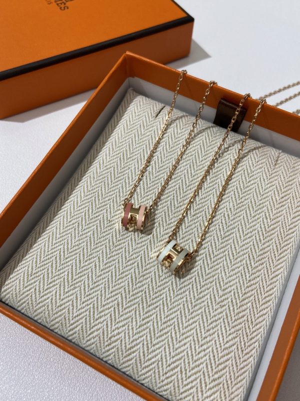 H Style Inspired Jewelry Pop H Large Pendant Necklace Collection - Image 5