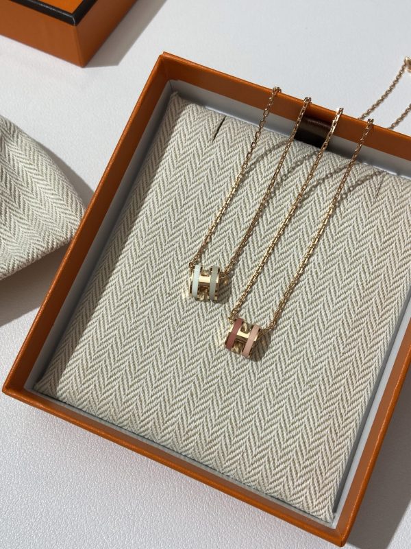 H Style Inspired Jewelry Pop H Large Pendant Necklace Collection - Image 7