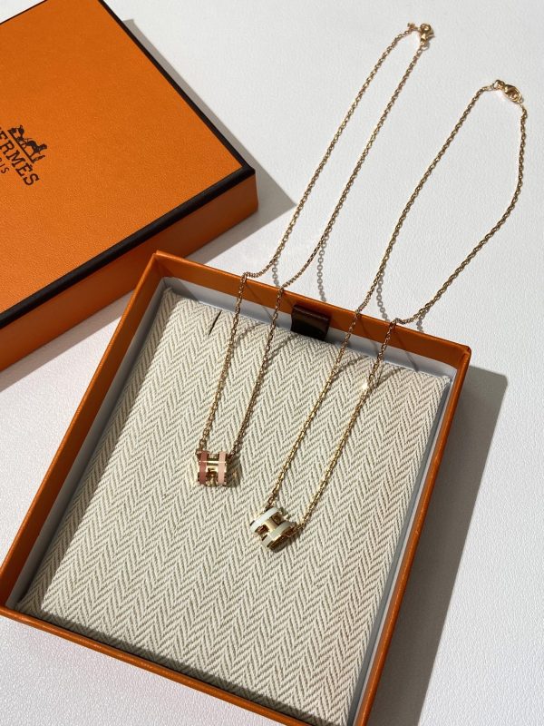 H Style Inspired Jewelry Pop H Large Pendant Necklace Collection - Image 12