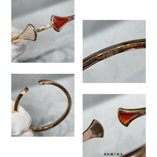 Divas' Dream Fan Open Cuff Bracelet - Image 5