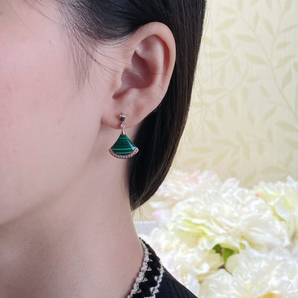 Divas' Dream Fan Drop Earrings (3 Colors) - Image 5