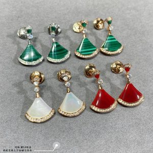 Divas' Dream Fan Drop Earrings (3 Colors)