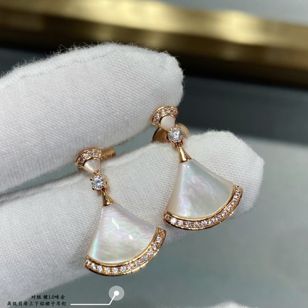 Divas' Dream Fan Drop Earrings (3 Colors) - Image 3
