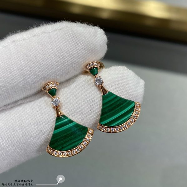Divas' Dream Fan Drop Earrings (3 Colors) - Image 4