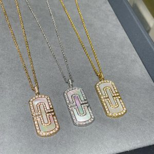 Parentesi Mother-of-Pearl Pendant Necklace