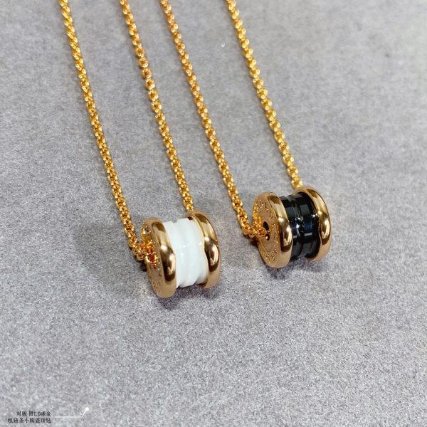 B.Zero1 Small Ceramic Pendant Necklace (Premium CNC Craftsmanship, 3 Colors) - Image 2