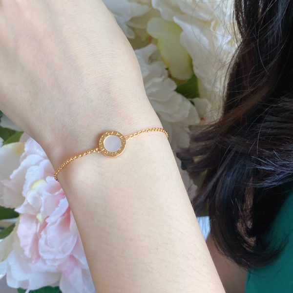 Italian Luxury Jewelry Double-Sided Rotating Gemstone Disc Bracelet (Premium CNC Craftsmanship, 3 Variations) - Image 5