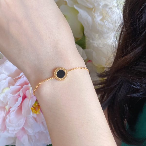Italian Luxury Jewelry Double-Sided Rotating Gemstone Disc Bracelet (Premium CNC Craftsmanship, 3 Variations) - Image 4