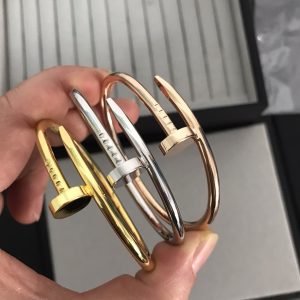 Screw Motif Jewelry Juste un Clou Plain Bangle (Premium Version, 3 Finishes)