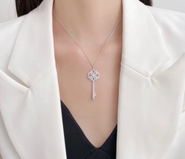 New York Style Jewelry Enchant Key Pendant Necklace (Premium S925 Version, 2 Finishes) - Image 7