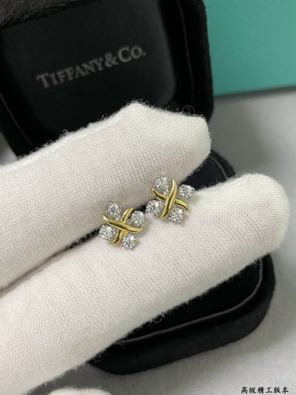 New York Style Jewelry Knot Stud Earrings (Premium Two-Tone Version, 2 Stone Options) - Image 5