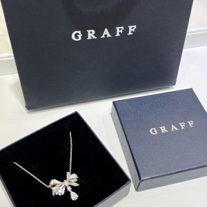 Bow & Teardrop Pendant Necklace (Premium Version)