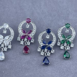 Butterfly Tassel Drop Earrings (Premium Version, 4 Color Variations)