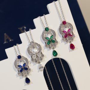 Fine Jewelry Inspired Butterfly Tassel Pendant Necklace (Premium Version, 4 Color Variations)