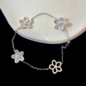 Fine Jewelry Inspired Wild Flower Bracelet (Premium S925 Version)