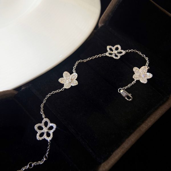 Fine Jewelry Inspired Wild Flower Bracelet (Premium S925 Version) - Image 2